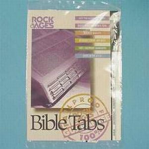 Bible Tab-Rainbow Old & New Testament-Color