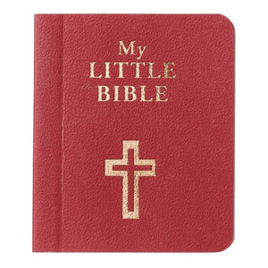 My Little Bible-Red (2" x 2.5") (Pack Of 10)