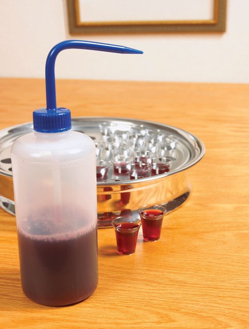 Communion-Cup Filler-Squeeze Spout Bottle