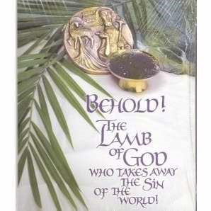 Bulletin-Behold The Lamb (Ash Wednesday)-Legal Size (Pack Of 100)