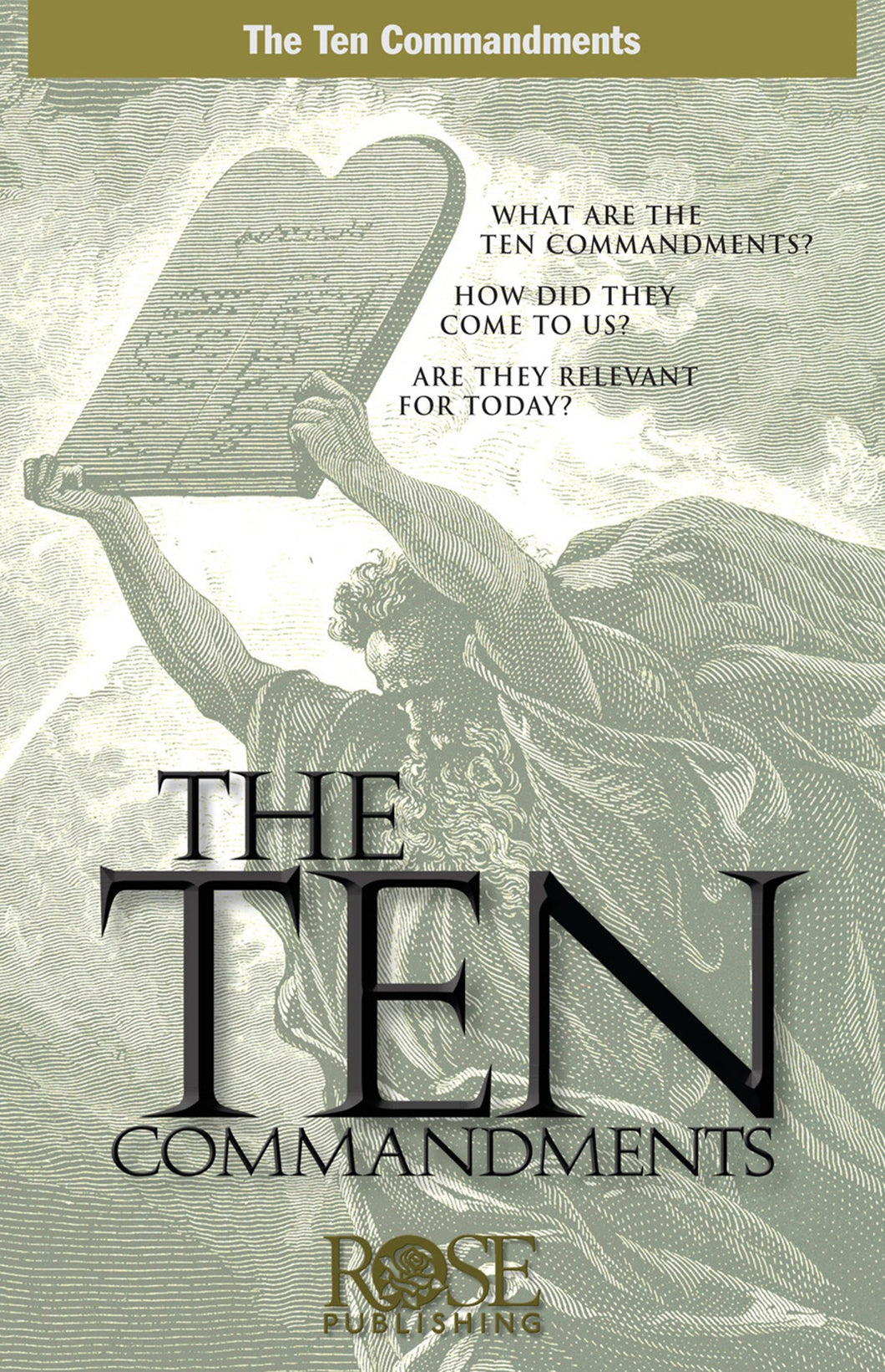 Ten Commandments Pamphlet (Pack Of 5)