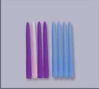 Candle-Advent Wreath Refill-3 Purple & 1 Rose (12" x 7/8" Taper) (#1151)