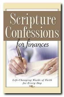 Scripture Confessions For Finances