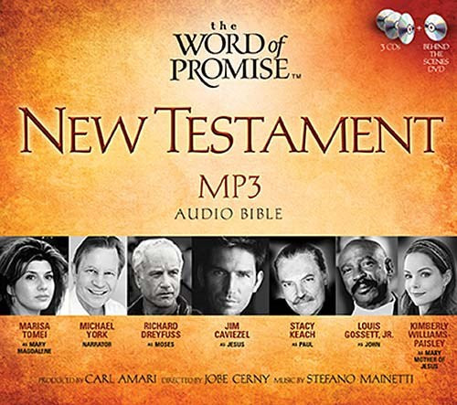 Audio CD-NKJV Word Of Promise New Testament Audio (MP3)