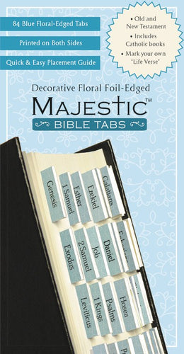 Bible Tab-Majestic-Floral Edged