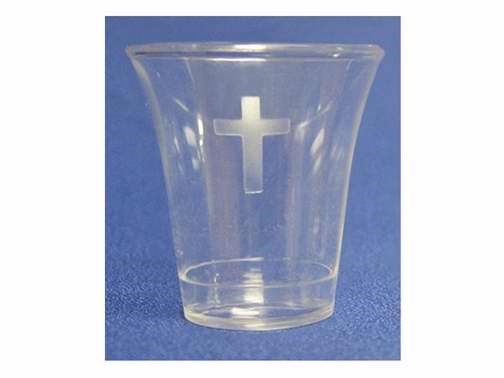 Communion-Cup-Disposable w/Cross-1-3/8