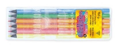 Highlighter Pencils-Dry Biblemarkers-Neon (Set Of 6)