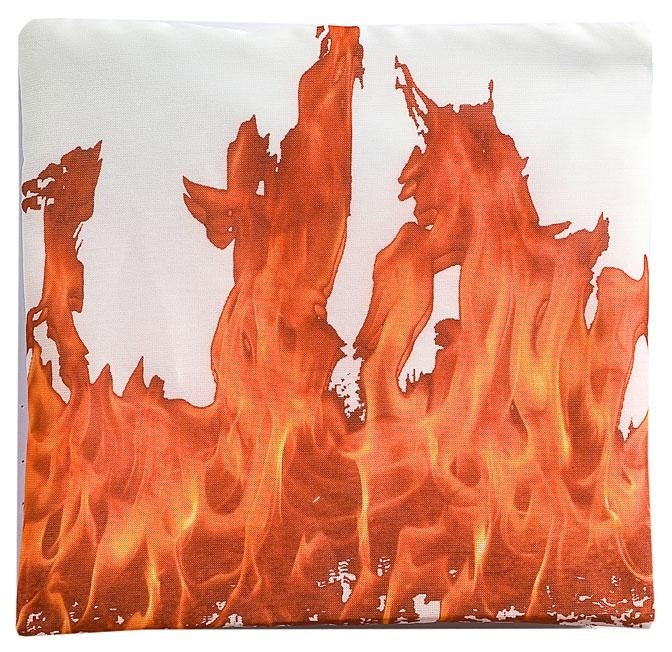 Tallit Bag-Flames Of Pentecost Acrylic (#2829)