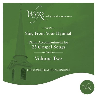 Audio CD-25 Gospel Songs-Piano Accompaniment V2