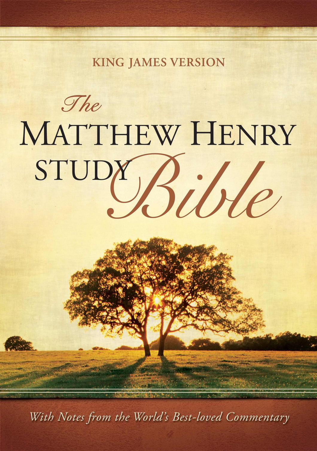KJV Matthew Henry Study Bible-Hardcover