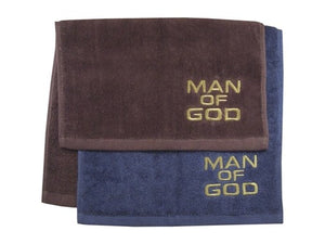 Towel-Pastor-Man Of God-Burgundy