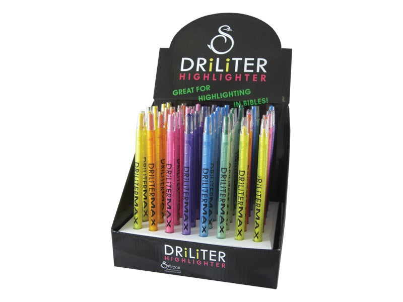 Display-Highlighter-Driliter-Multi Asst (Pack Of 48)
