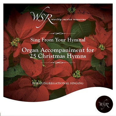 Audio CD-25 Christmas Hymns-Organ Accompaniment