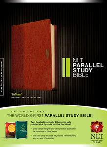 NLT Parallel Study Bible-Brown/Tan TuTone