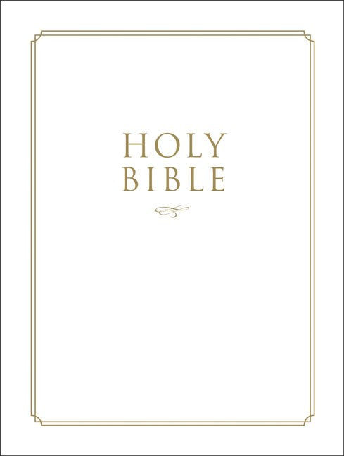 NIV Family Bible-White Hardcover