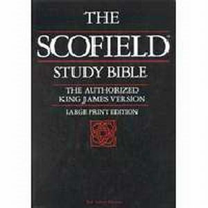 KJV Old Scofield Study Bible/Large Print-Hardcover