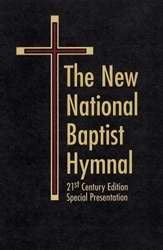 Hymnal-New National Baptist 21st Century-Special Presentation-Black Leather (#N24014)