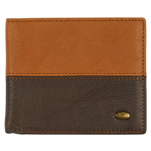 Wallet-Genuine Leather-Cross-Brown/Tan