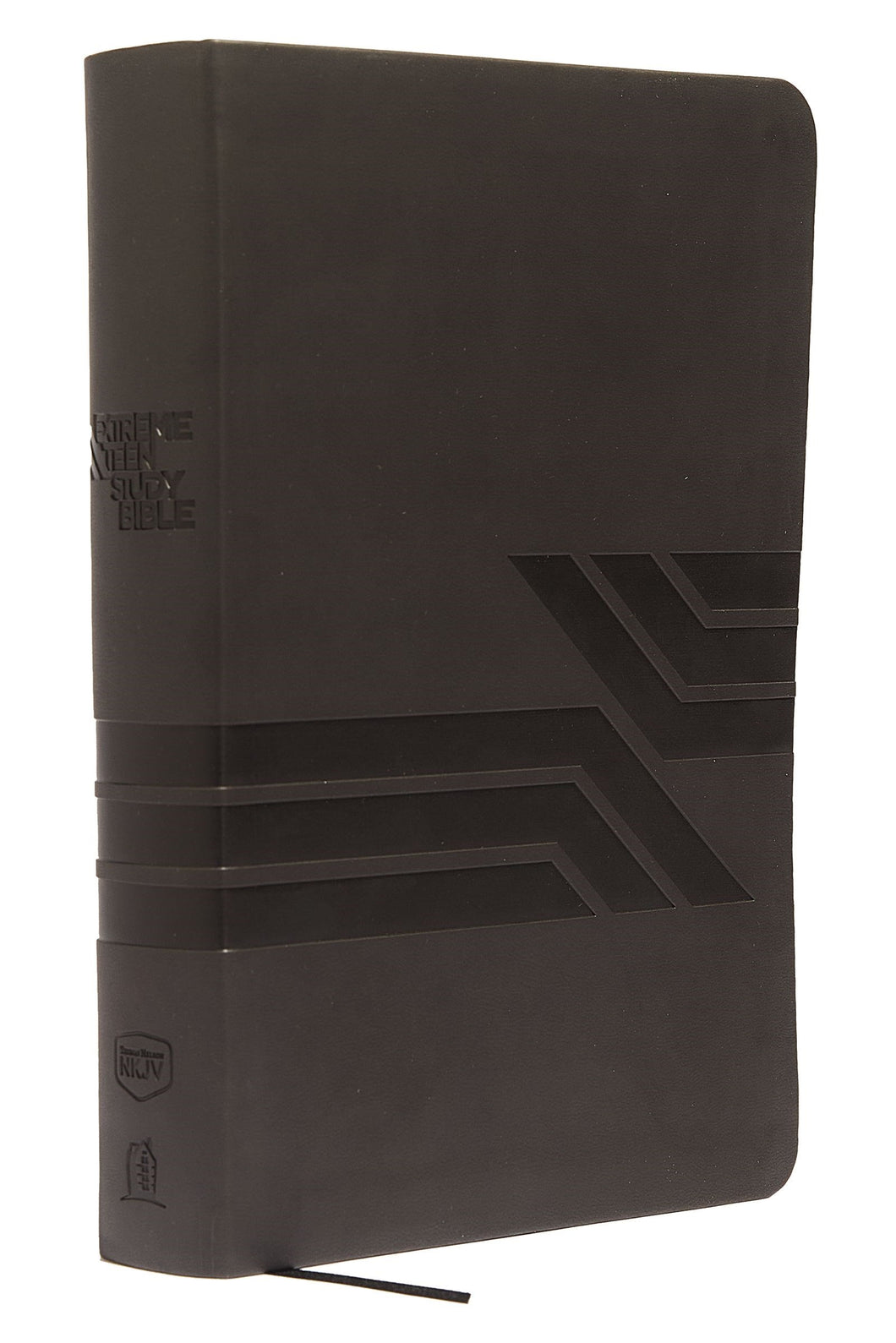 NKJV Extreme Teen Study Bible-Charcoal LeatherSoft