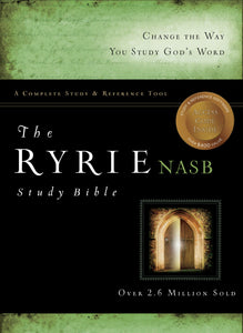 NASB Ryrie Study Bible-Black Genuine Leather