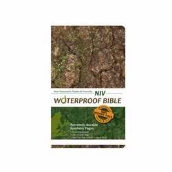NIV Waterproof Bible New Testament W/Psalms & Proverbs-Camouflage