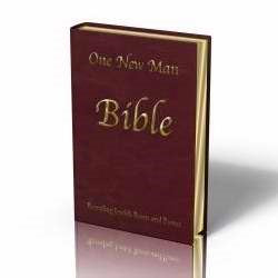 One New Man Bible-Burgundy Imitation Leather