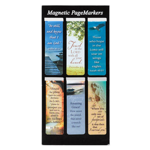 Bookmark-Pagemarker-Magnetic-Be Still (Set Of 6)