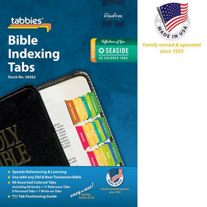 Bible Tab-Standard-Old & New Testament-Seaside