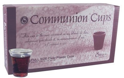 Communion-Cup-Disposable (Clear)-1-3/8
