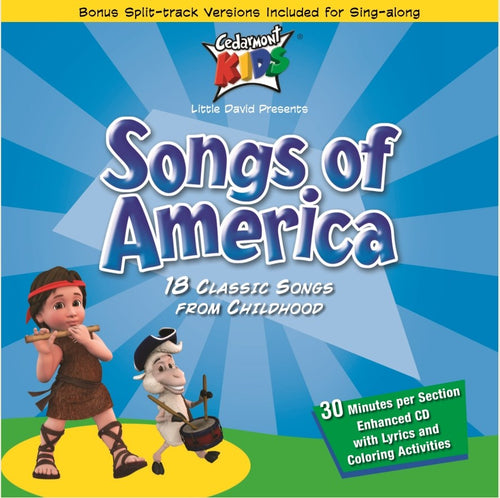 Audio CD-Cedarmont Kids/Songs Of America