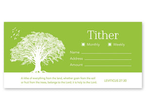 Offering Envelope-Tither (Lev 27:30) (Pack Of 100)