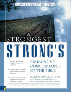 Strongest Strong's Exhaustive Concordance/Large Print