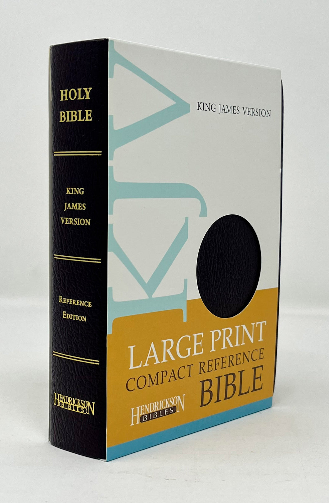 KJV Large Print Compact Reference Bible-Espresso Flexisoft