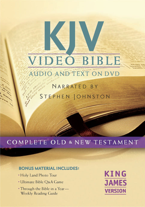 KJV Video Bible: Audio and Text On DVD (Dramatized)