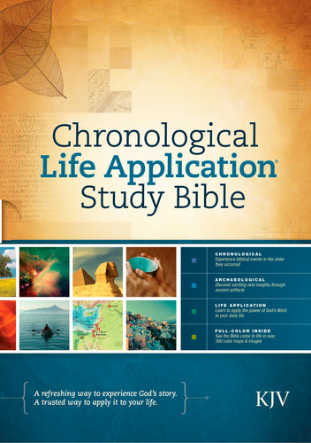 KJV Chronological Life Application Study Bible-Hardcover