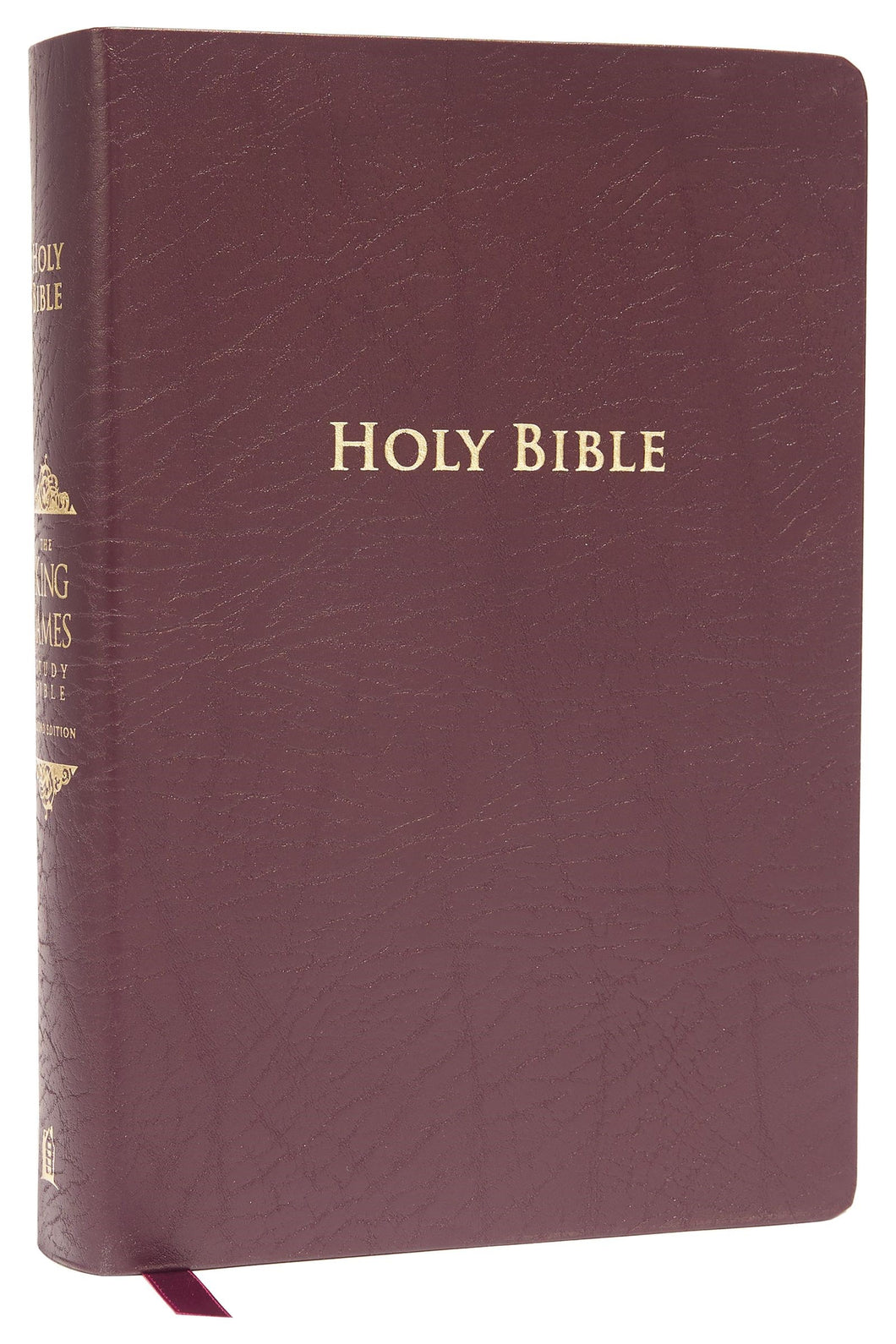 KJV King James Study Bible (Second Edition)-Burgundy Bonded Leather Indexed