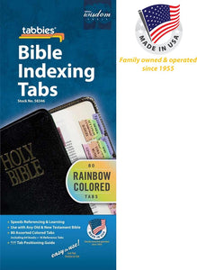 Bible Tab-Rainbow-Old & New Testament