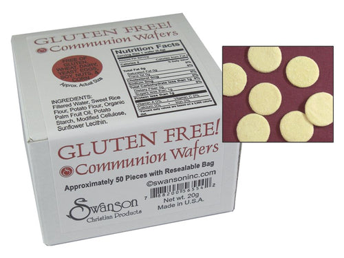 Communion-Gluten Free Wafers (Pack Of 50)