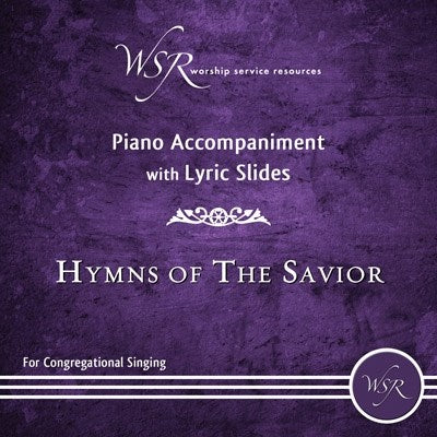 Audio CD-Hymns Of The Savior-Piano Accompaniment With Lyric Slides DVD