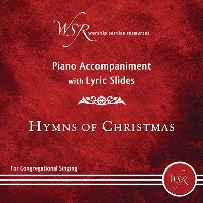 Audio CD-Hymns Of Christmas-Piano Accompaniment With Lyric Slides DVD