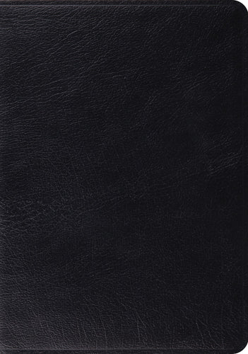 ESV Study Bible-Black Genuine Leather Indexed