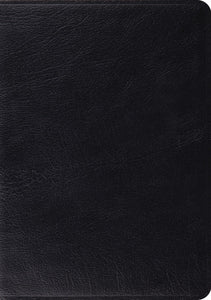 ESV Study Bible-Black Genuine Leather Indexed
