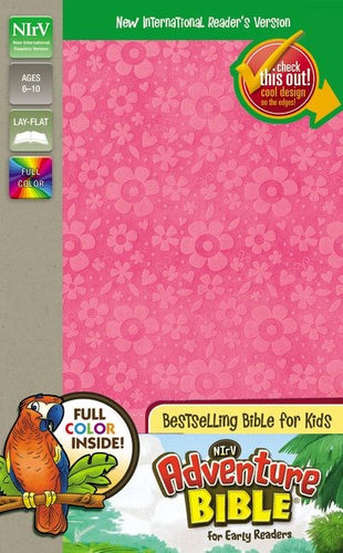 NIrV Adventure Bible For Early Readers (Full Color)-Hot Pink DuoTone