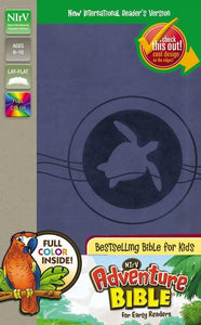 NIrV Adventure Bible For Early Readers (Full Color)-Blueberry DuoTone