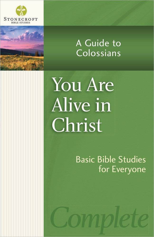 You Are Alive In Christ (Stonecroft Bible Studies)