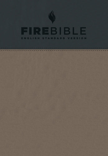 ESV Fire Bible-Gray/Slate Flexisoft