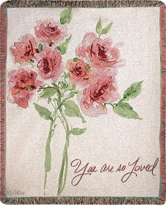 Throw-You Are So Loved-Chenille-Tapestry (50" x 60")