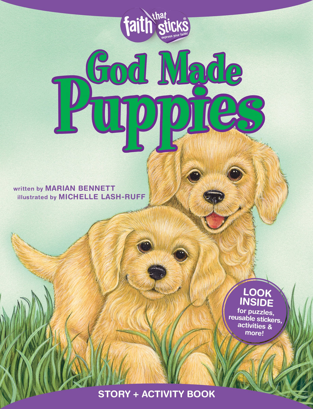 God Made Puppies Activity Book  (Faith That Sticks)