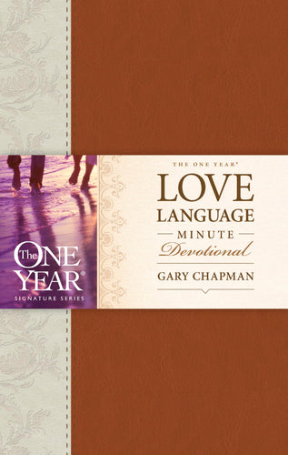 The One Year Love Language Minute Devotional-Brown LeatherLike