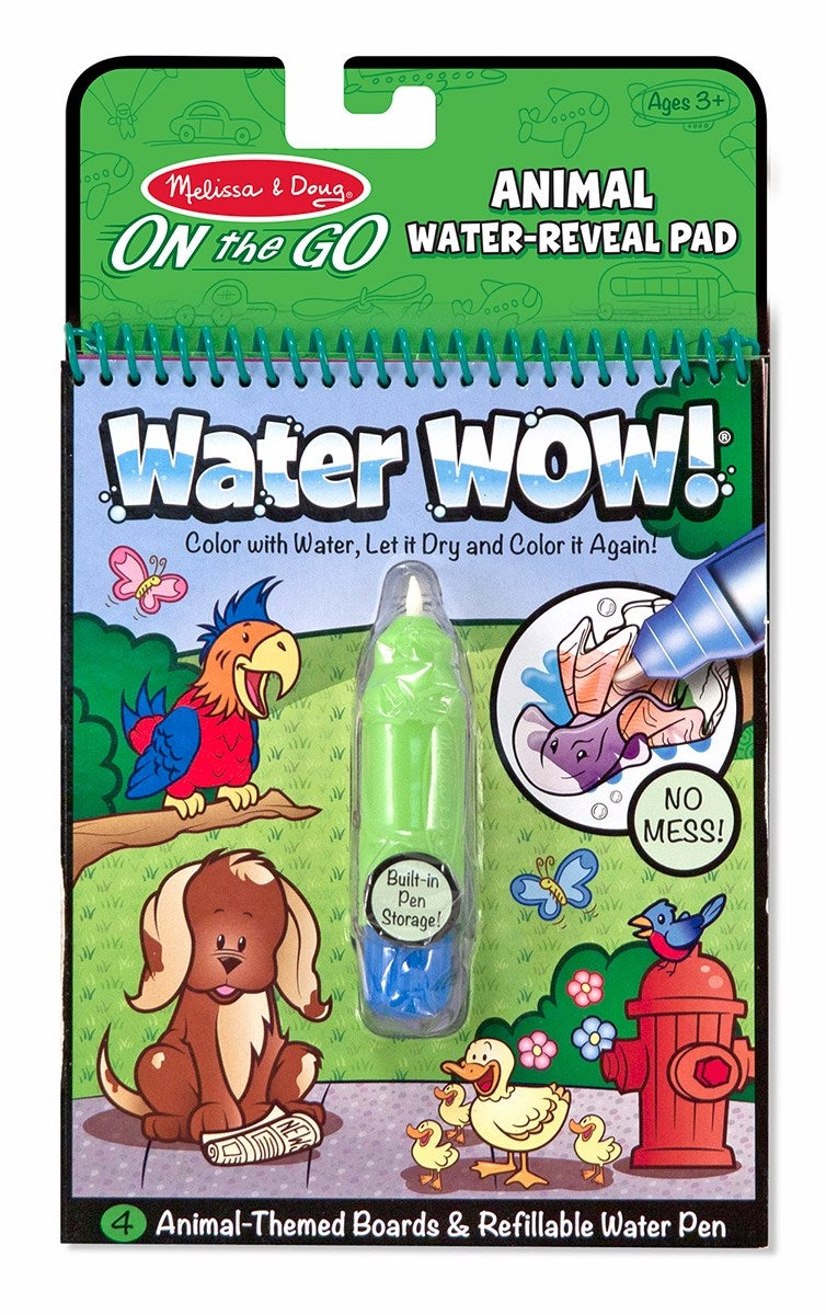 Water Wow! Animals Activity Book (Ages 3+)